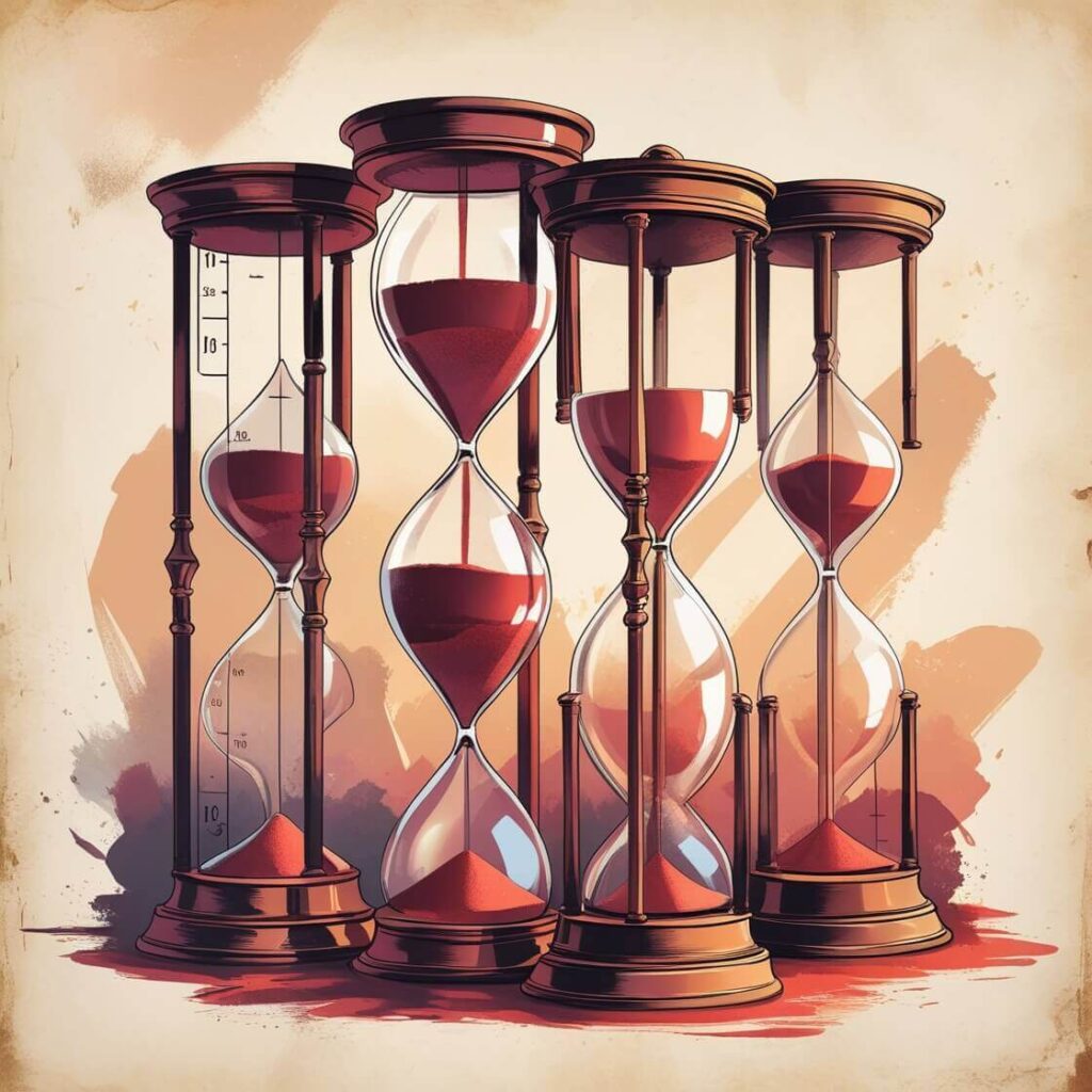 Relojes de arena pomodoro